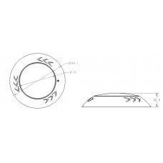 LED прожектор White, пластик, 21ВТ,  252 led