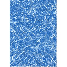 Elbeblau Marble blue (165 см)