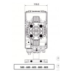 Дозирующий насос мембранного типа AKL603