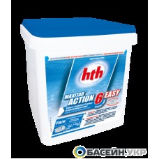 Шок&Медленно растворимые таблетки hth MAXITAB Action 250 г, 6в1, 5кг 